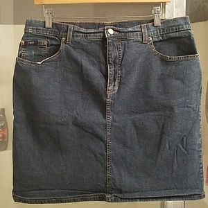 Izod Jean Skirt